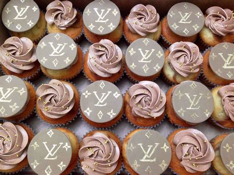 louis vuitton cupcake ideas